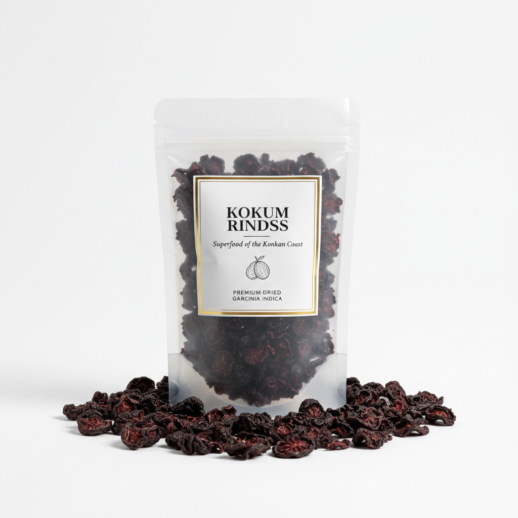 Premium Sun-Dried Kokum Rinds (Aamsul) - 100% Natural & Preservative Free
