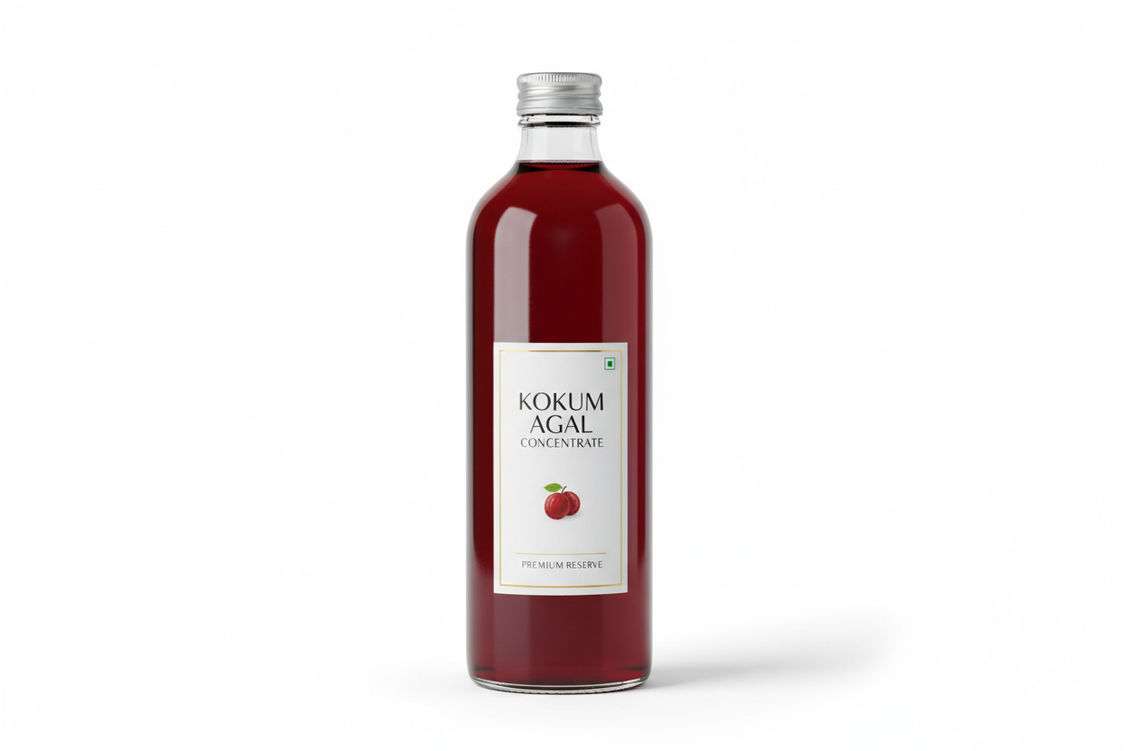 Kokum Agal Concentrate – Refreshing Kokan Drink Base | No Preservatives