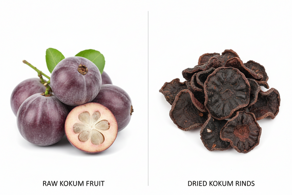 Premium Sun-Dried Kokum Rinds (Aamsul) - 100% Natural & Preservative Free