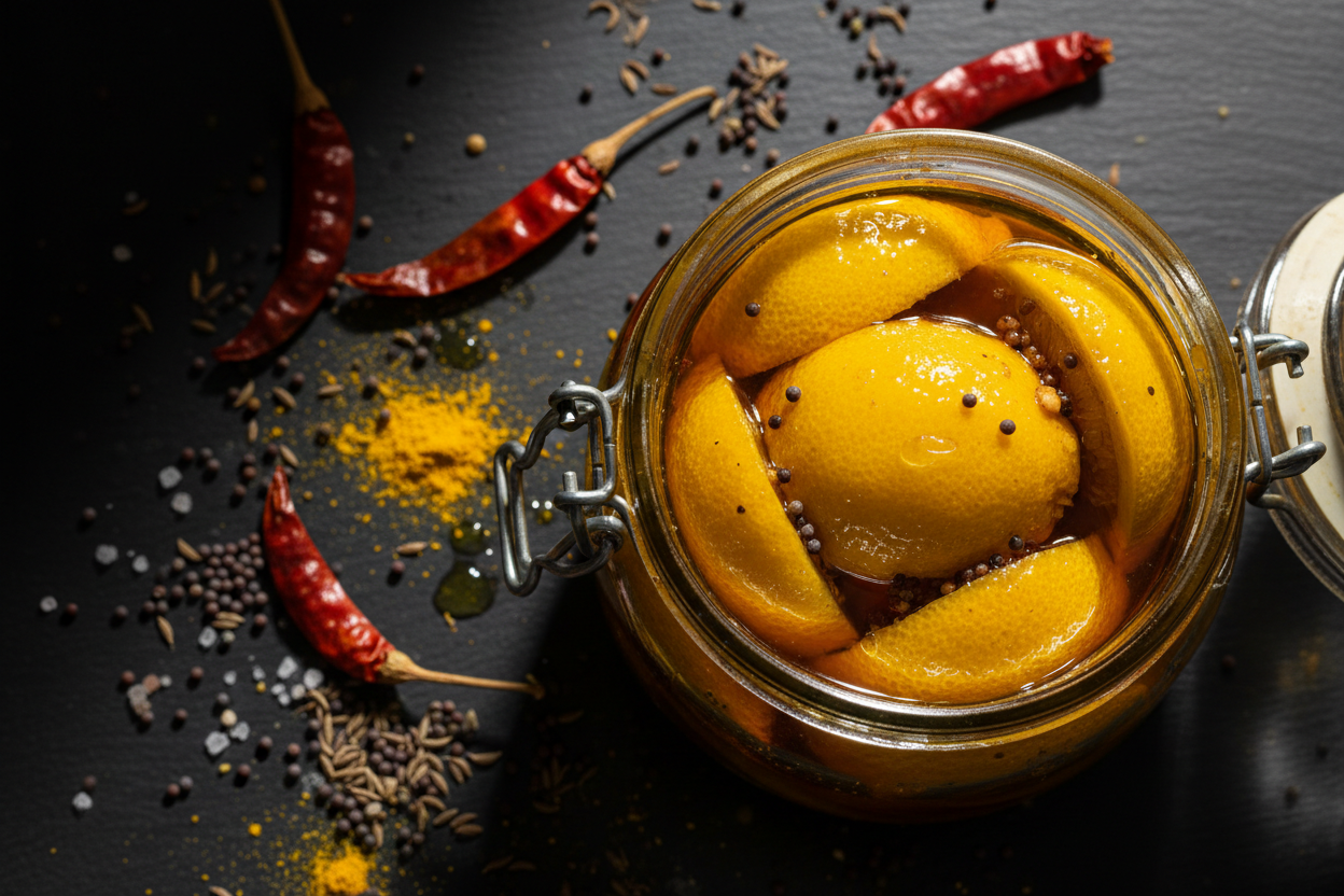 Traditional Lemon Pickle – Tangy & Spicy Nimbu Achar | Homemade Style